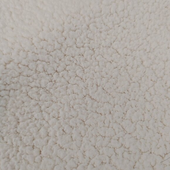 WOMEN'S ARITZIA SUNDAY BEST OVERSIZED IVORY SHERPA HOODIE MEDIUM - Picture 6 of 13